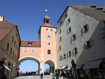 Brückturm und Salzstadel Stadt Regensburg