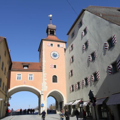 Brückturm und Salzstadel Stadt Regensburg