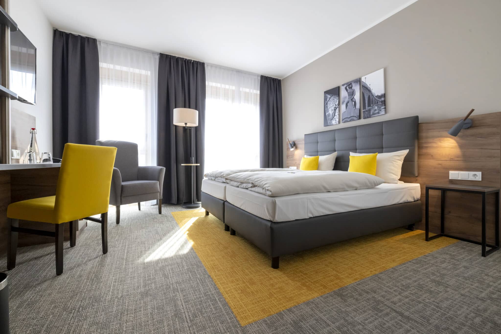 Hotel includio Regensburg Doppelzimmer Comfort mit Teppichboden